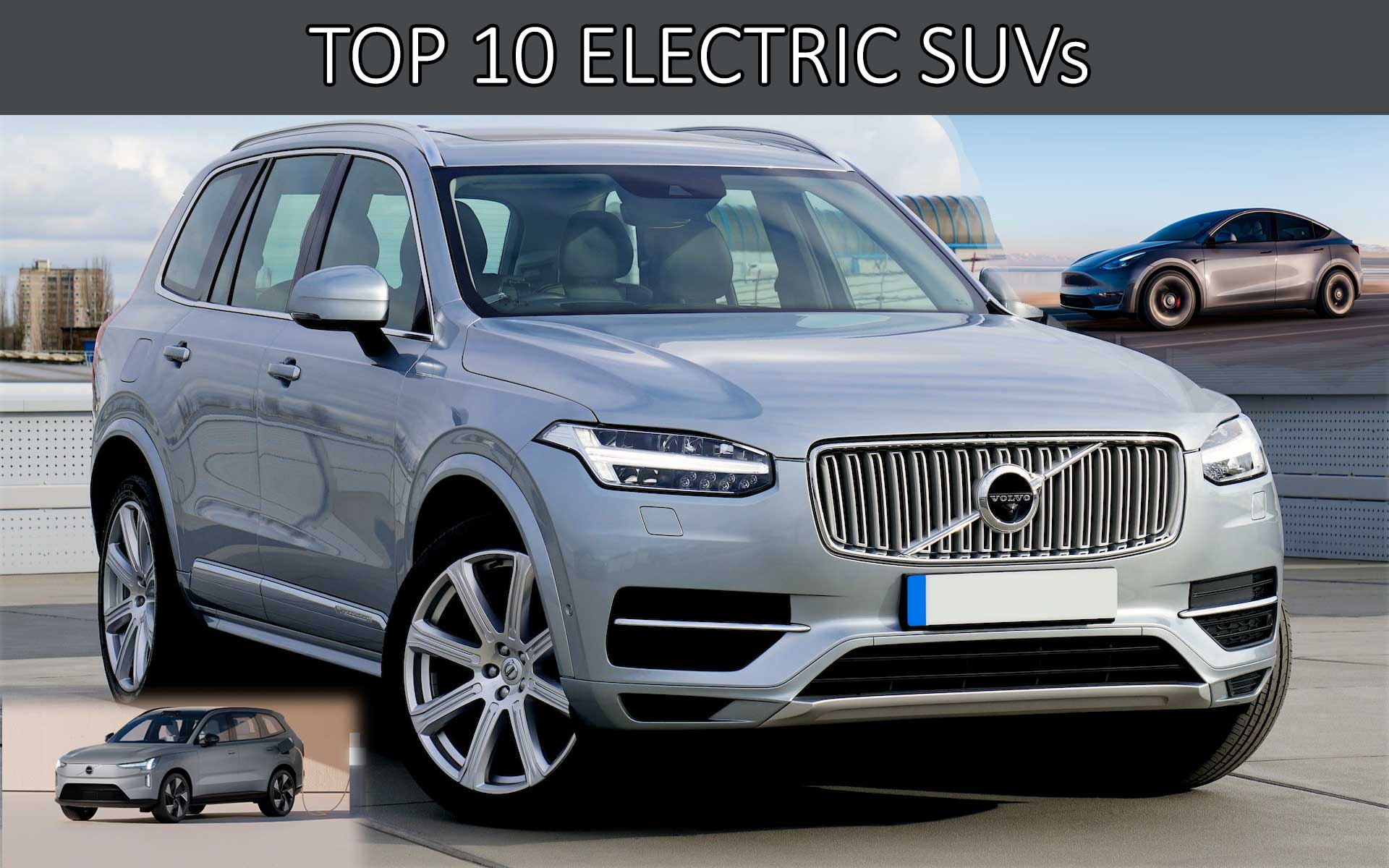 Top 10 electric SUVs with seven seats